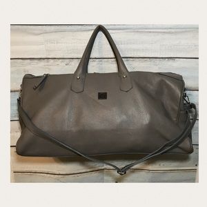 valentina leather duffle bag
